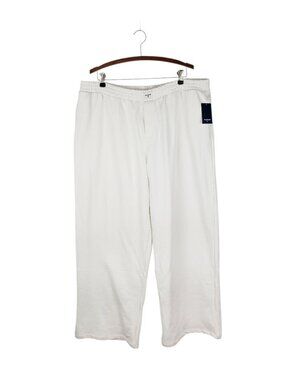Parke x Target High Rise Boxer Sweatpants Cream NWT Relaxed Womens 1X
